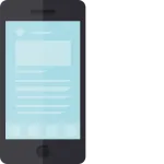 Iphone Style Smartphone SVG Icon